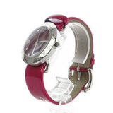 Buy Shop Marc Jacobs Amy Purple Dial Red Leather Strap Watch for Women - MBM1138 USA Online