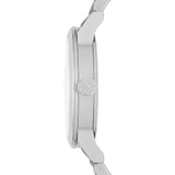Buy Shop Burberry The City White Dial Silver Steel Strap Watch for Women - BU9144 USA Online