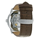 Buy Shop Tissot Luxury Powermatic 80 Silver Dial Brown Leather Strap Watch For Men - T086.407.16.031.00 USA Online