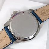 Buy Shop Fossil Cecile White Dial Blue Leather Strap Watch for Women - AM4531 USA Online