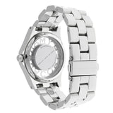 Buy Shop Marc Jacobs Henry Transparent Silver Dial Silver Steel Strap Watch for Women - MBM3205 USA Online