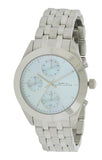 Buy Shop Marc Jacobs Peeker Chronograph Silver Dial Silver Steel Strap Watch for Women - MBM3371 USA Online