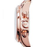 Buy Shop Michael Kors Bradshaw Chronograph Brown Dial Two Tone Steel Strap Watch For Women - MK5944 USA Online