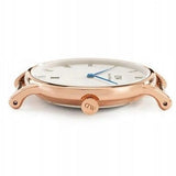 Buy Shop Daniel Wellington Dapper Sheffield White Dial Black Leather Strap Watch For Men - DW00100092 USA Online