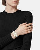 Buy Shop Versace DV One Mini White Dial White Ceramic Dial Watch for Women - VE9F00224 USA Online