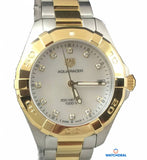 Buy Shop Tag Heuer Aquaracer White Mother of Pearl Dial Watch for Women - WBD1322.BB0320 USA Online