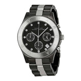 Buy Shop Marc Jacobs Blade Chronograph Black Dial Two Tone Steel Strap Watch for Women - MBM3179 USA Online