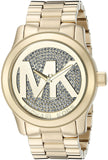 Buy Shop Michael Kors Runway Gold Dial Gold Steel Strap Watch for Women - MK5706 USA Online