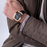 Buy Shop Guess Phoenix Black Dial Black Rubber Strap Watch for Men - GW0386G3 USA Online