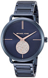 Buy Shop Michael Kors Portia Blue Dial Blue Stainless Steel Strap Watch for Women - MK3680 USA Online