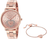 Buy Shop Michael Kors Jaryn Rose Gold Dial Rose Gold Steel Strap Watch for Women - MK3621 USA Online
