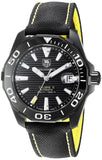 Buy Shop Tag Heuer Aquaracer Black Dial Watch for Men - WAY218A.FC6362 USA Online