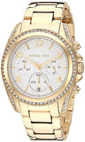 Buy Shop Michael Kors Runway Gold Dial Gold Steel Strap Watch for Women - MK5166 USA Online