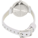 Buy Shop Marc Jacobs Sally White Dial White Leather Strap Watch for Women - MBM1350 USA Online