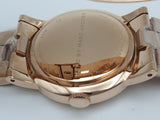 Buy Shop Marc Jacobs Amy Pink Dial Rose Gold Steel Strap Dial Watch for Women - MBM8625 USA Online