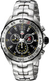 Tag Heuer Formula 1 Senna Limited Edition Chronograph Black Dial Silver Steel Strap Watch for Men - CAZ1013.BA0883