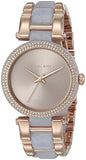 Buy Shop Michael Kors Delray Rose Gold Dial Two Tone Steel Strap Watch for Women - MK4319 USA Online