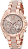 Buy Shop Michael Kors Bradshaw Rose Gold Dial Two Tone Steel Strap Watch for Women - MK6066 USA Online