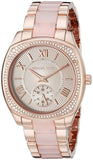 Buy Shop Michael Kors Bryn Rose Gold Dial Two Tone Steel Strap Watch for Women - MK6135 USA Online