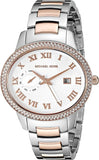 Buy Shop Michael Kors Whitley Analog White Dial Two Tone Steel Strap Watch For Women - MK6228 USA Online