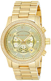 Buy Shop Michael Kors Runway Gold Dial Gold Steel Strap Watch for Women - MK5575 USA Online
