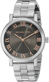 Buy Shop Michael Kors Norie Grey Dial Silver Stainless Steel Strap Watch for Women - MK3559 USA Online