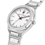 Buy Shop Maserati Stile 3H White Dial Silver Steel Strap Watch For Men - R8853142005 USA Online