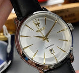 Buy Shop Maserati Epoca White Dial Black Leather Strap Watch For Men - R8851118002 USA Online