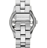 Buy Shop Marc Jacobs Henry Skeleton Silver Dial Silver Steel Strap Watch for Women - MBM3262 USA Online