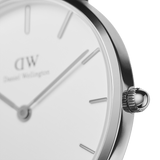 Buy Shop Daniel Wellington Roselyn 3A Petite White Dial Ruby Red NATO Strap Watch For Women - DW00100292 USA Online