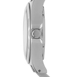 Buy Shop Marc Jacobs Henry Transparent Silver Dial Silver Steel Strap Watch for Women - MBM3205 USA Online