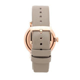 Buy Shop Marc Jacobs Baker Rose Gold Dial Grey Leather Strap Watch for Women - MBM1400 USA Online