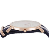 Buy Shop Daniel Wellington Classy Glasgow White Dial Two Tone Nylon Strap Watch For Women - DW00100078 USA Online