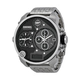 Buy Shop Diesel Mr Daddy 1.0 Black Dial Stainless Steel Stainless Watch For Men - DZ7221 USA Online