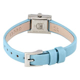 Buy Shop Gucci G-Frame Pastel Blue Mother of Pearl Dial Blue Leather Strap Watch For Women - YA128531 USA Online