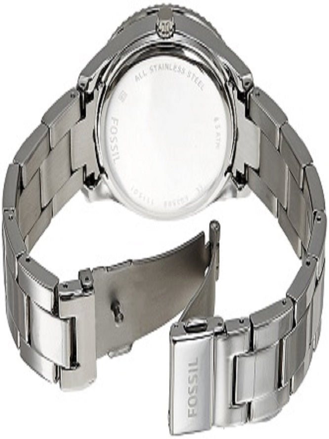 Buy Shop Fossil Stella Silver Dial Silver Steel Strap Watch for Women - ES3588 USA Online