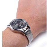 Hugo Boss Jet Chronograph Grey Dial Silver Mesh Bracelet Watch for Men - 1513440