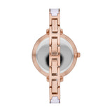 Buy Shop Michael Kors Jaryn Analog White Dial Two Tone Steel Strap Watch For Women - MK4342 USA Online