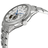 Buy Shop Bulova BVA Series Dual Aperture Silver Dial Silver Steel Strap Watch for Men - 96A118 USA Online