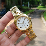Buy Shop Marc Jacobs Mandy White Dial Gold Steel Strap Watch for Women - MJ3573 USA Online