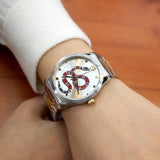 Buy Shop Gucci G Timeless Quartz Silver Dial Silver Steel Strap Watch For Women - YA1264075 USA Online
