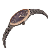 Buy Shop Fossil Jacqueline Brown Dial Brown Steel Strap Watch for Women - ES4275 USA Online