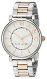 Marc Jacobs Roxy Silver Dial Two Tone Stainless Steel Strap Watch for Women - MJ3551