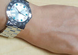 Buy Shop Marc Jacobs Amy White Dial Silver Steel Strap Watch for Women - MBM3140 USA Online