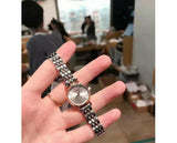 Buy Shop Emporio Armani Gianni T Bar Grey Dial Two Tone Steel Strap Watch For Women - AR1841 USA Online