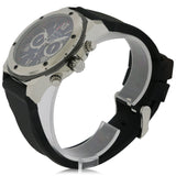 Buy Shop Bulova Marine Star Chronograph Black Dial Black Rubber Strap Watch for Men - 98B127 USA Online
