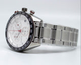 Tissot T Sport PRS 516 Chronograph White Dial Silver Steel Strap Watch For Men - T100.417.11.031.00