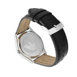 Buy Shop Emporio Armani Velente Black Dial Black Leather Strap Watch For Women - AR0644 USA Online