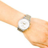 Buy Shop Michael Kors Ritz Chronograph White Dial Two Tone Steel Strap Watch for Women - MK5057 USA Online