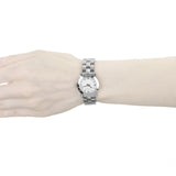 Buy Shop Marc Jacobs Mini Amy White Dial Silver Steel Strap Watch for Women - MBM3055 USA Online